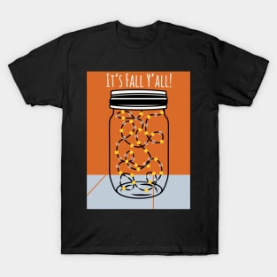 It's Fall Y'all Autumn T-Shirt